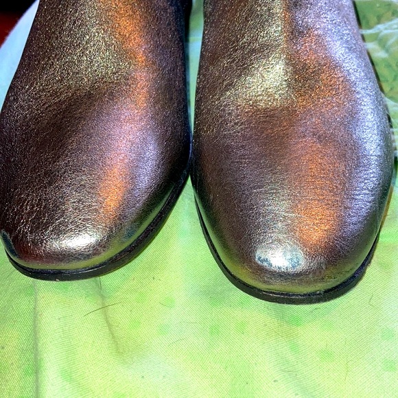 Gold booties new! - Picture 9 of 12